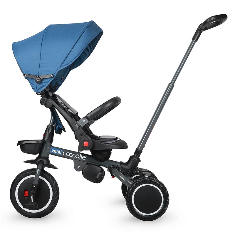 Coccolle Venti večnamenski otroški tricikel - Navy Blue