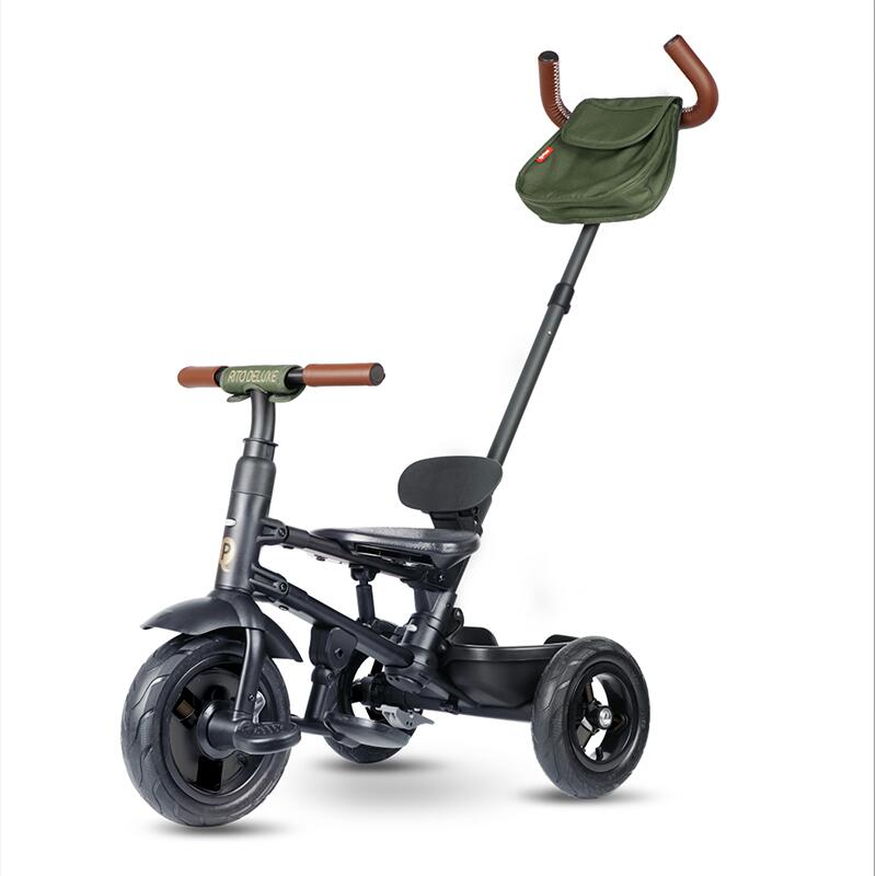 QPlay Rito Deluxe otroški tricikel - Olive Green
