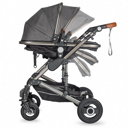 Coccolle Siyana otroški voziček 3v1 – Urban Grey