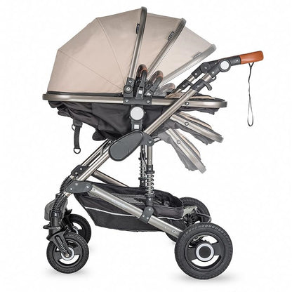 Coccolle Siyana otroški voziček 3v1 – Safari Beige