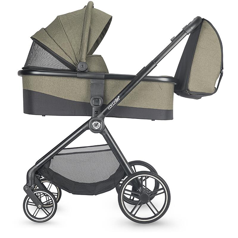 Coccolle Lissia otroški voziček 3v1 – Moss Green