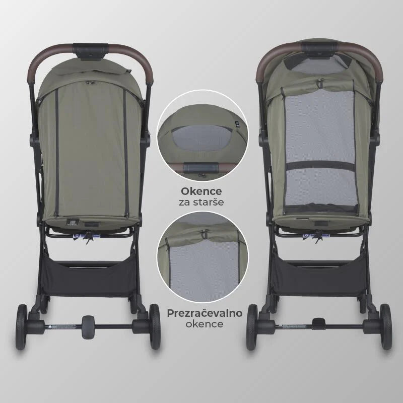Coccolle® Melia premium športni voziček - Sage Shadow