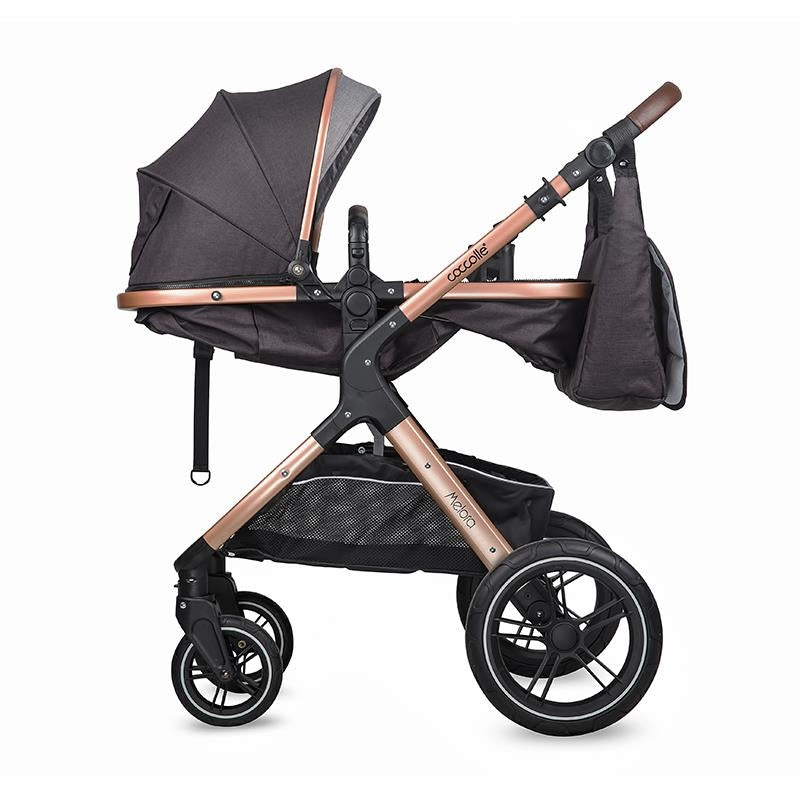 Coccolle Melora otroški voziček 3v1 - Diamond Black