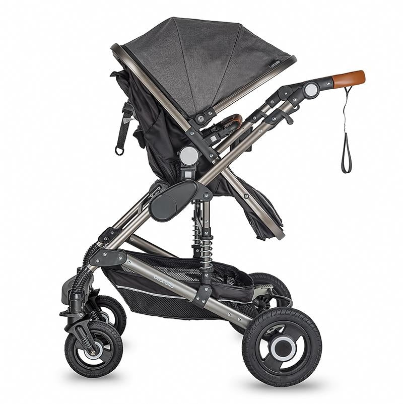 Coccolle Siyana otroški voziček 3v1 – Urban Grey