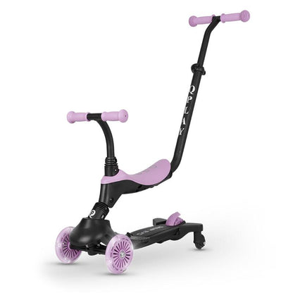 QPlay Sema otroški skiro 6v1 EVO - Violet
