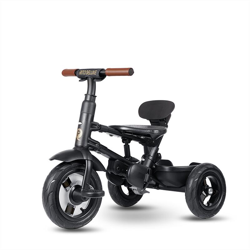 QPlay Rito Deluxe otroški tricikel - Black
