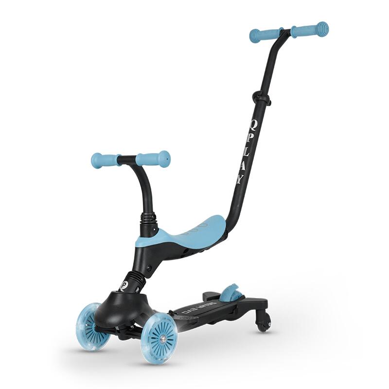 QPlay Sema otroški skiro 6v1 EVO - Blue
