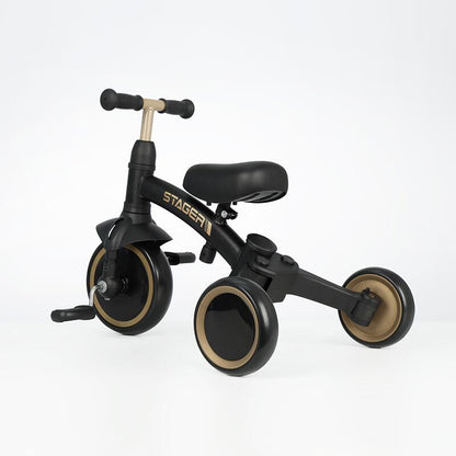 QPlay STAGER otroški tricikel 3v1 - Platinum