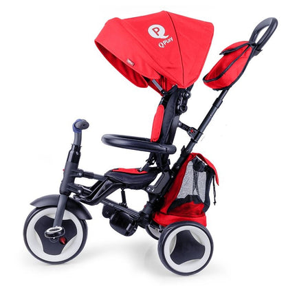 QPlay Rito+ otroški tricikel - Red