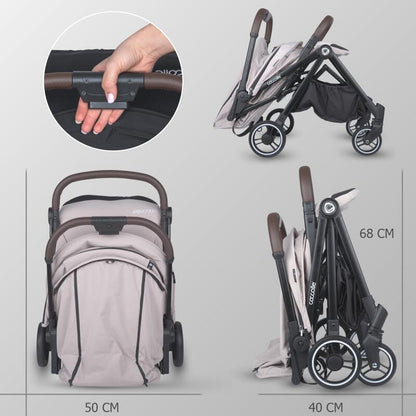 Coccolle® Melia premium športni voziček - Pearl Mist