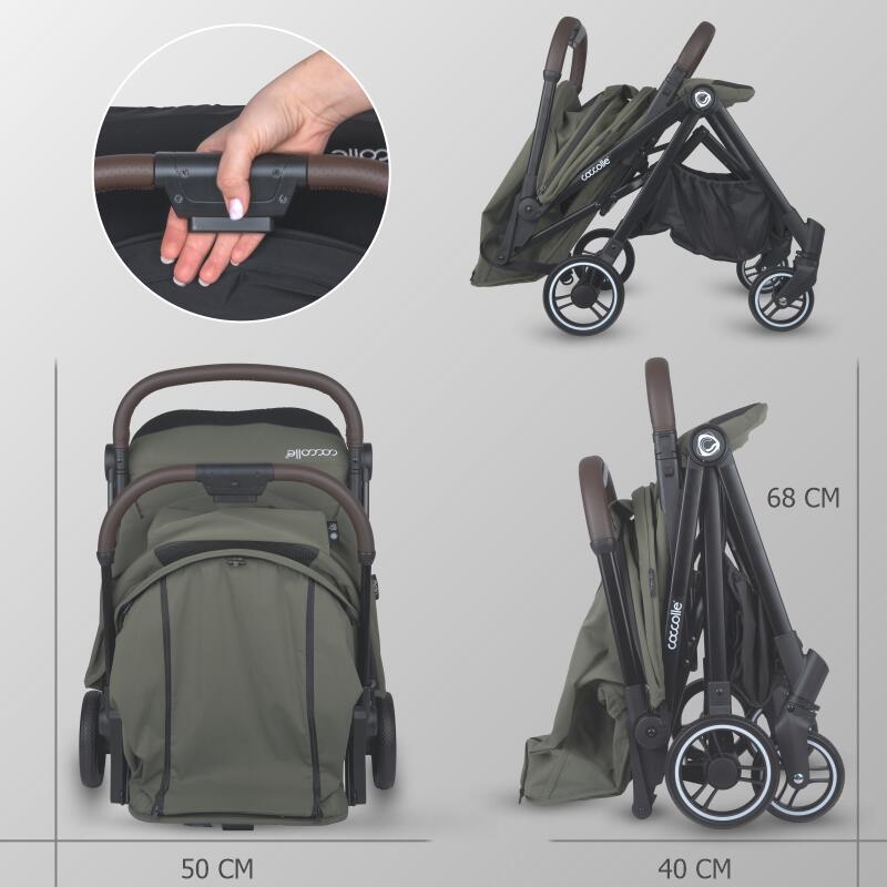 Coccolle® Melia premium športni voziček - Sage Shadow