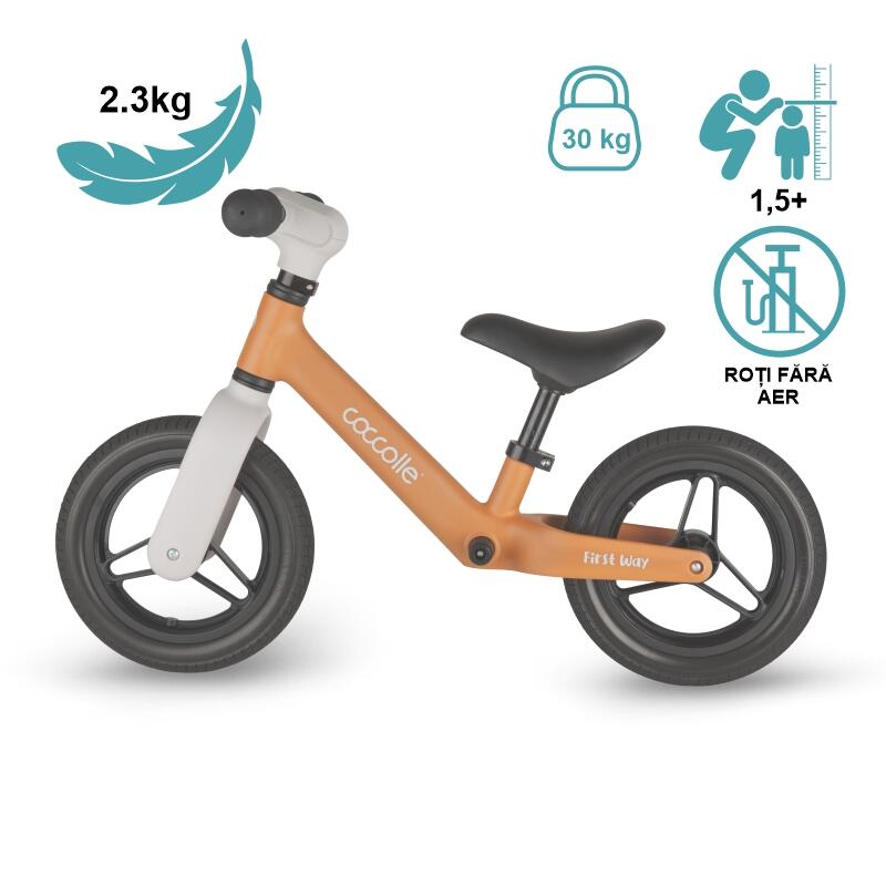 Coccolle First Way otroški poganjalec – Bež