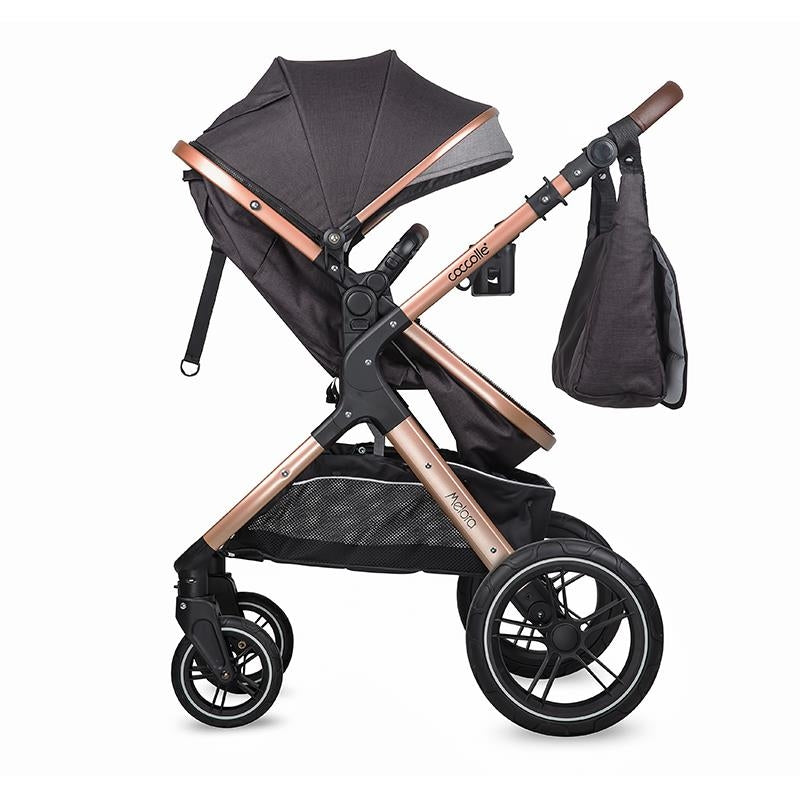 Coccolle Melora otroški voziček 3v1 - Diamond Black