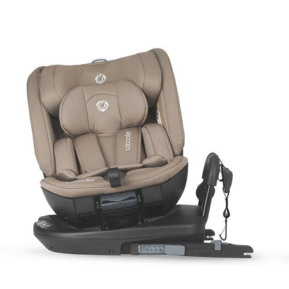 Coccolle Velsa 360° i-Size (40-150 cm) otroški avtosedež - Taupe Brown