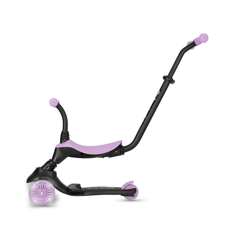 QPlay Sema otroški skiro 6v1 EVO - Violet