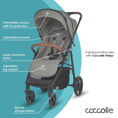 Coccolle Finley športni voziček – Sand beige