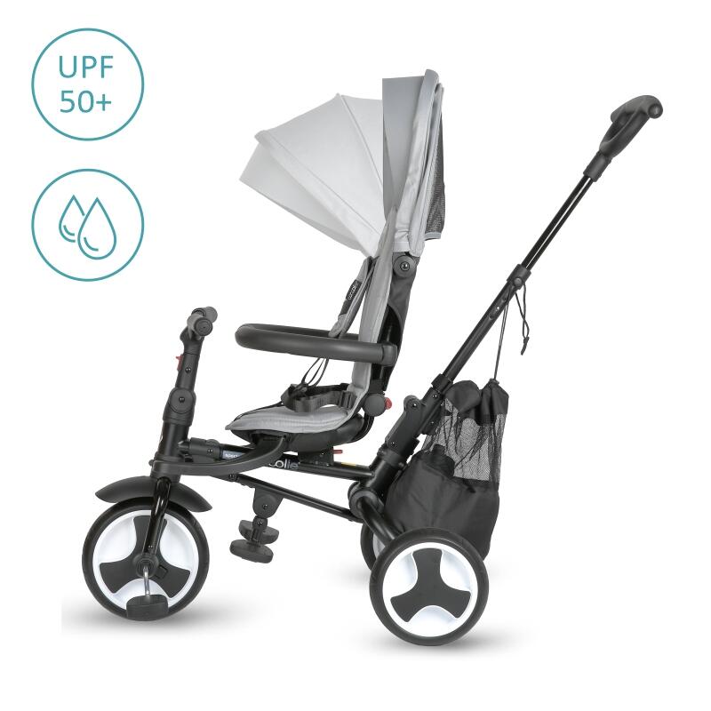 Coccolle Spectra Plus Premium otroški tricikel - Neutral Grey