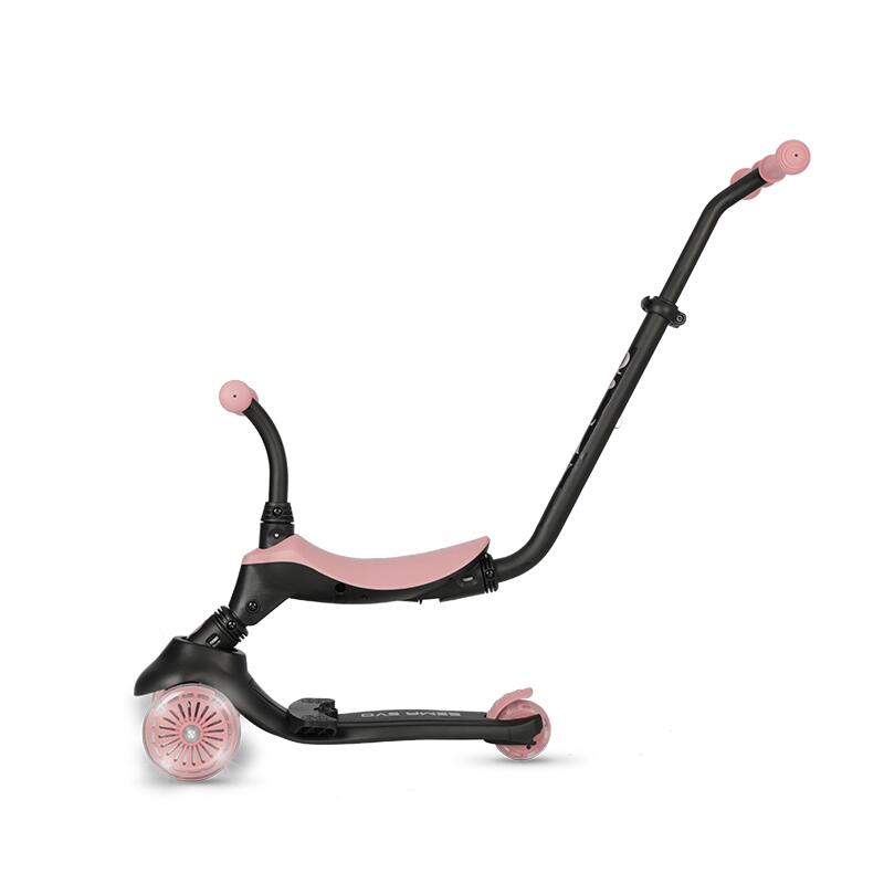 QPlay Sema otroški skiro 6v1 EVO - Pink