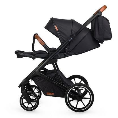 Coccolle Nessia otroški voziček 2v1 – Diamond Black