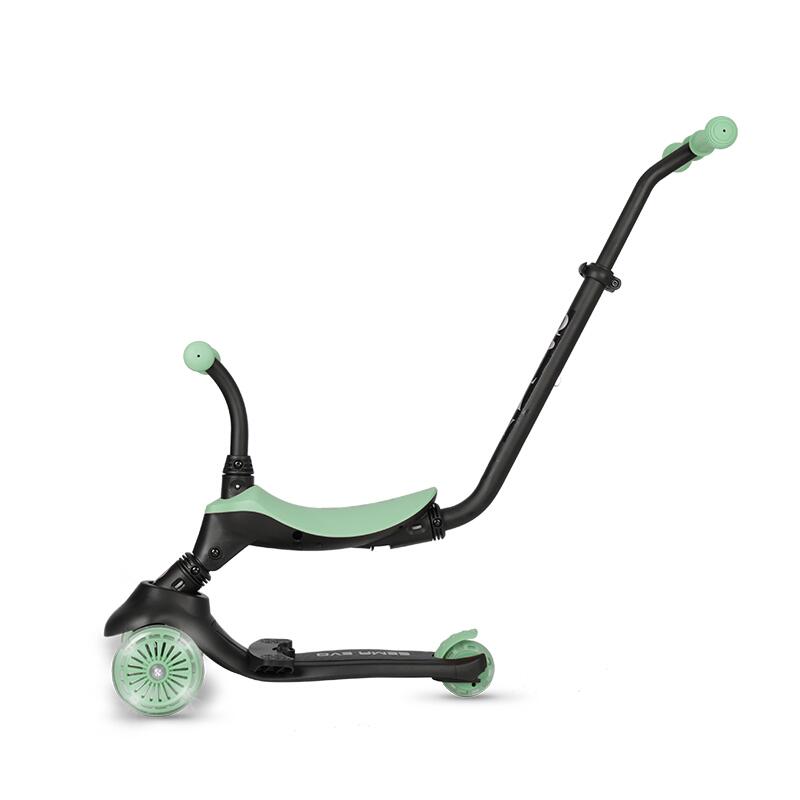 QPlay Sema otroški skiro 6v1 EVO - Green
