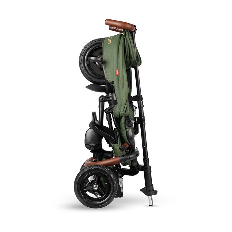 QPlay Rito Deluxe otroški tricikel - Olive Green