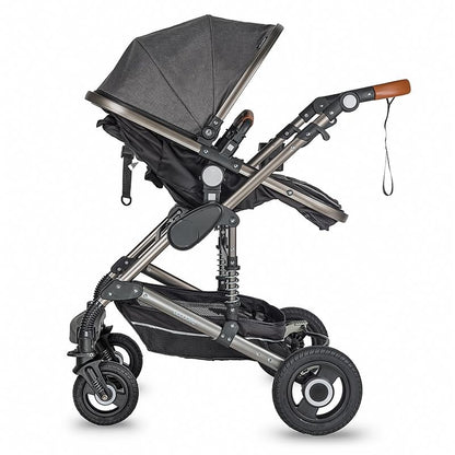 Coccolle Siyana otroški voziček 3v1 – Urban Grey