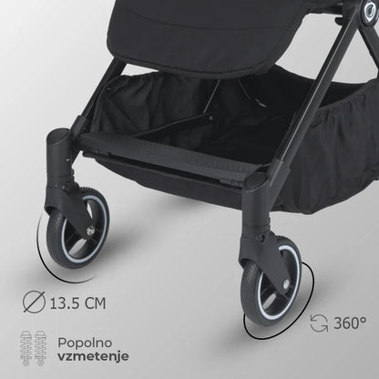 Coccolle® Melia premium športni voziček - Diamond Black