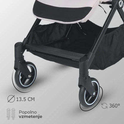 Coccolle® Melia premium športni voziček - Pearl Mist