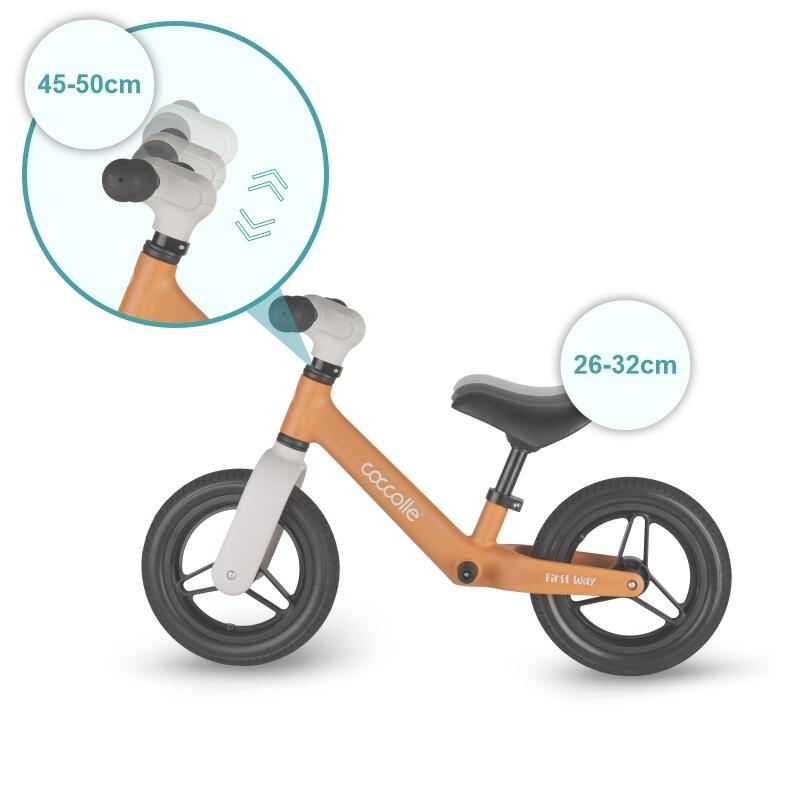 Coccolle First Way otroški poganjalec – Bež