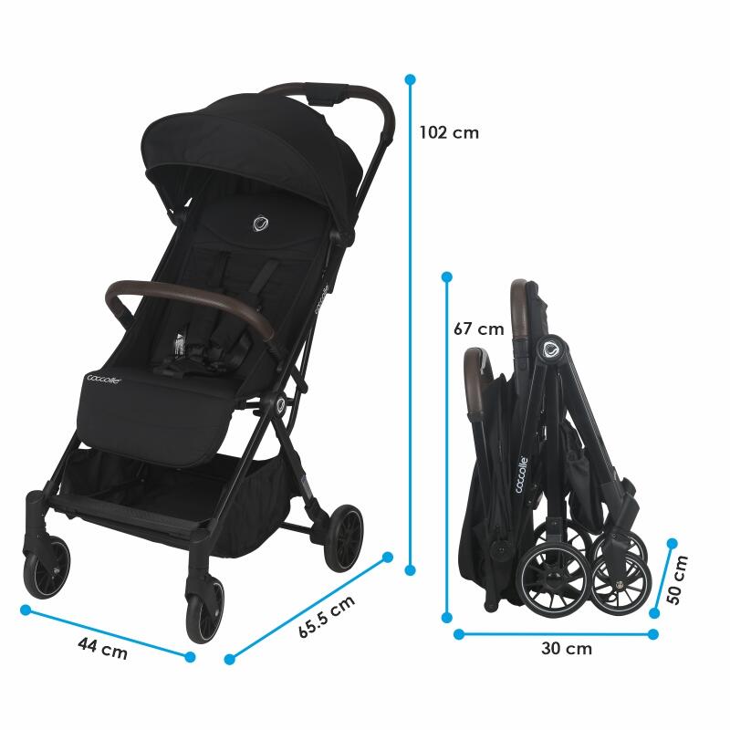 Coccolle Melia športni voziček - Diamond Black