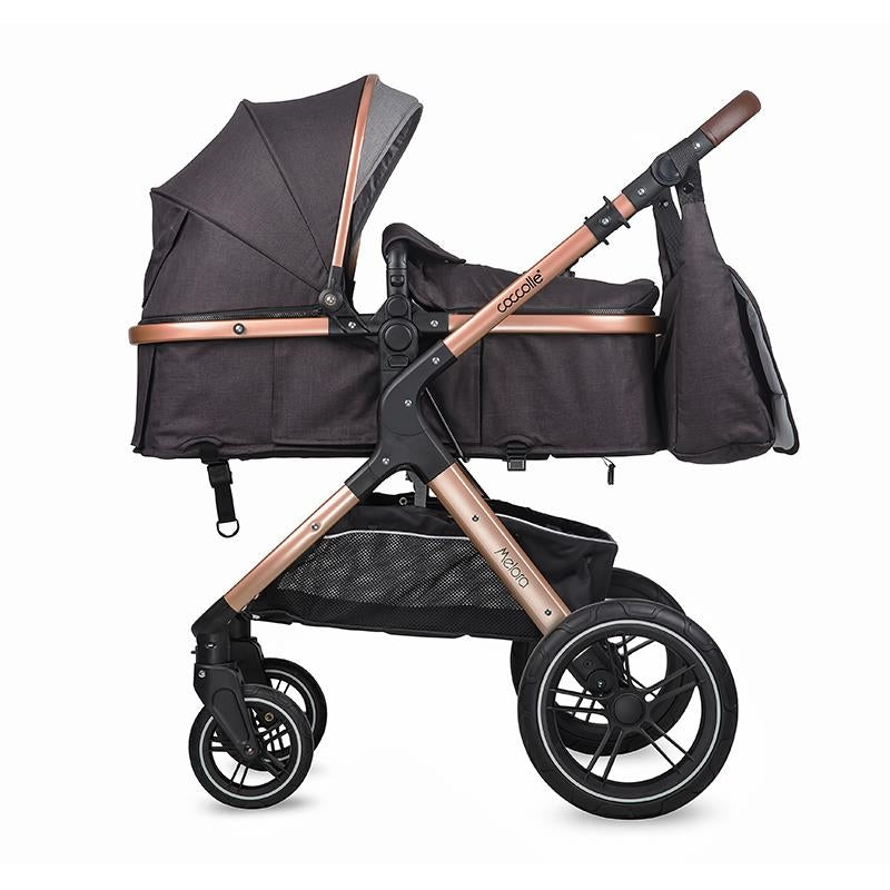 Coccolle Melora otroški voziček 3v1 - Diamond Black