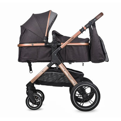 Coccolle Melora otroški voziček 3v1 - Diamond Black