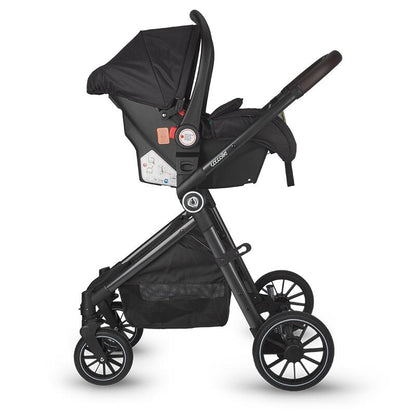 Coccolle Ago otroški voziček 3v1 – Diamond black