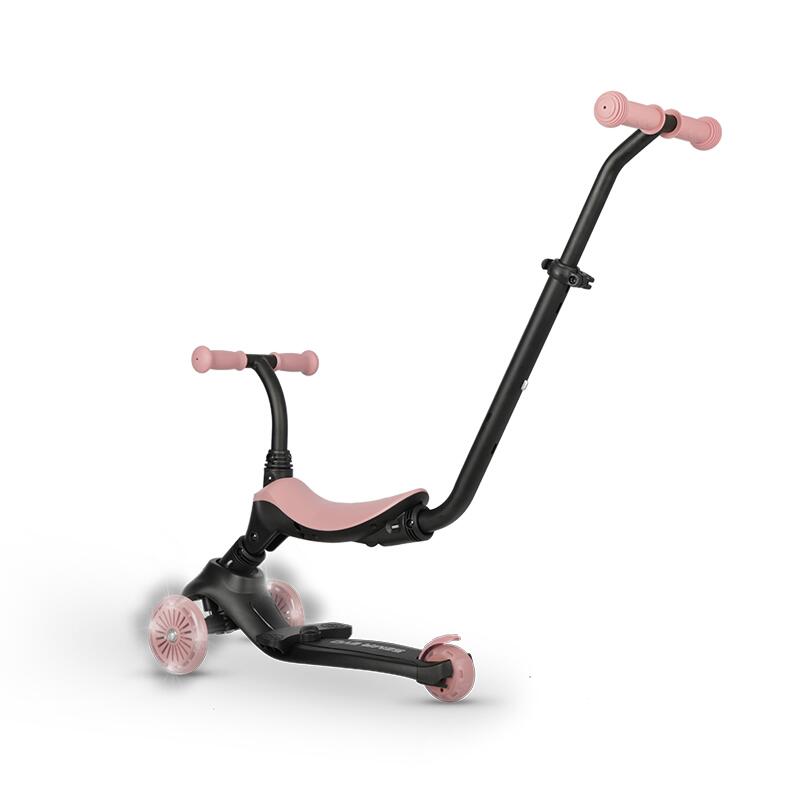 QPlay Sema otroški skiro 6v1 EVO - Pink