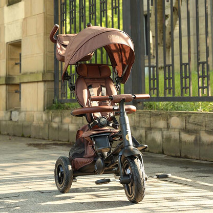 QPlay Rito Deluxe otroški tricikel - Brown