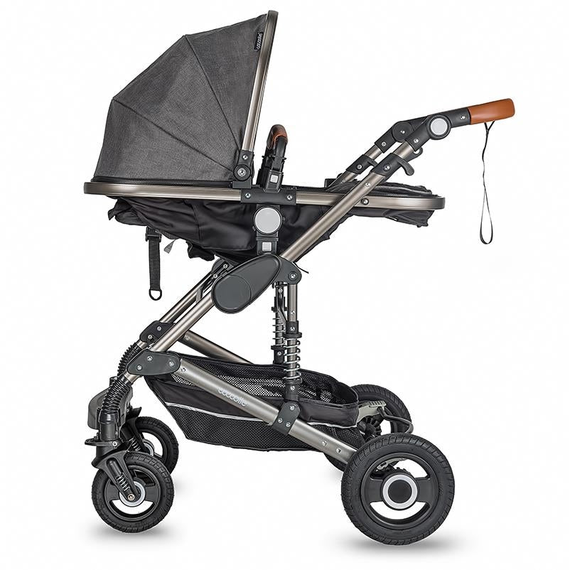 Coccolle Siyana otroški voziček 3v1 – Urban Grey