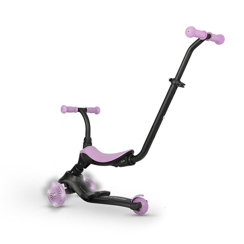 QPlay Sema otroški skiro 6v1 EVO - Violet