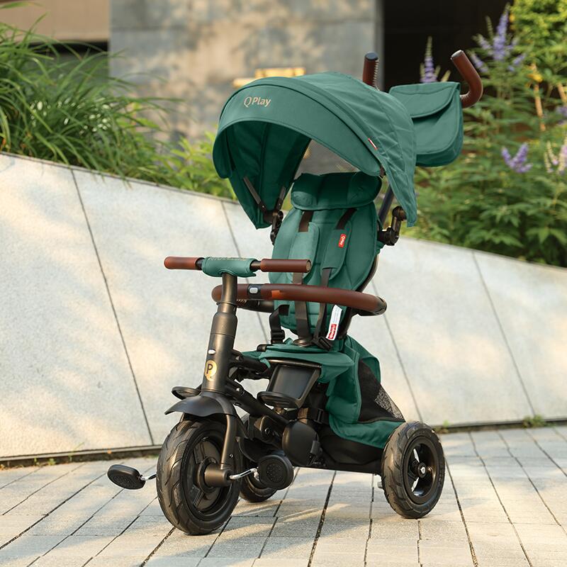 QPlay Rito Deluxe otroški tricikel - Green