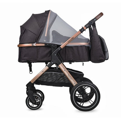 Coccolle Melora otroški voziček 3v1 - Diamond Black