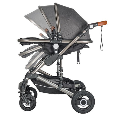Coccolle Siyana otroški voziček 3v1 – Urban Grey