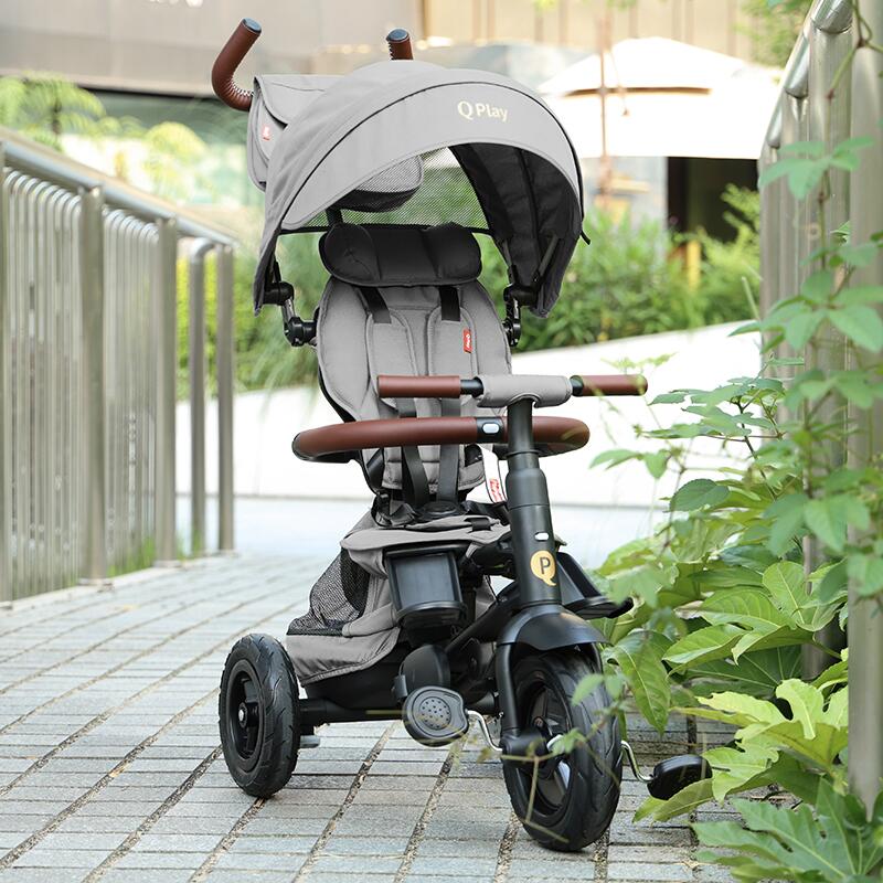 QPlay Rito Deluxe otroški tricikel - Grey
