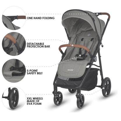 Coccolle Finley športni voziček – Sand beige