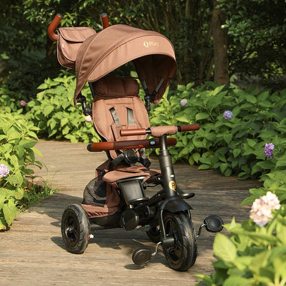 QPlay Rito Deluxe otroški tricikel - Brown