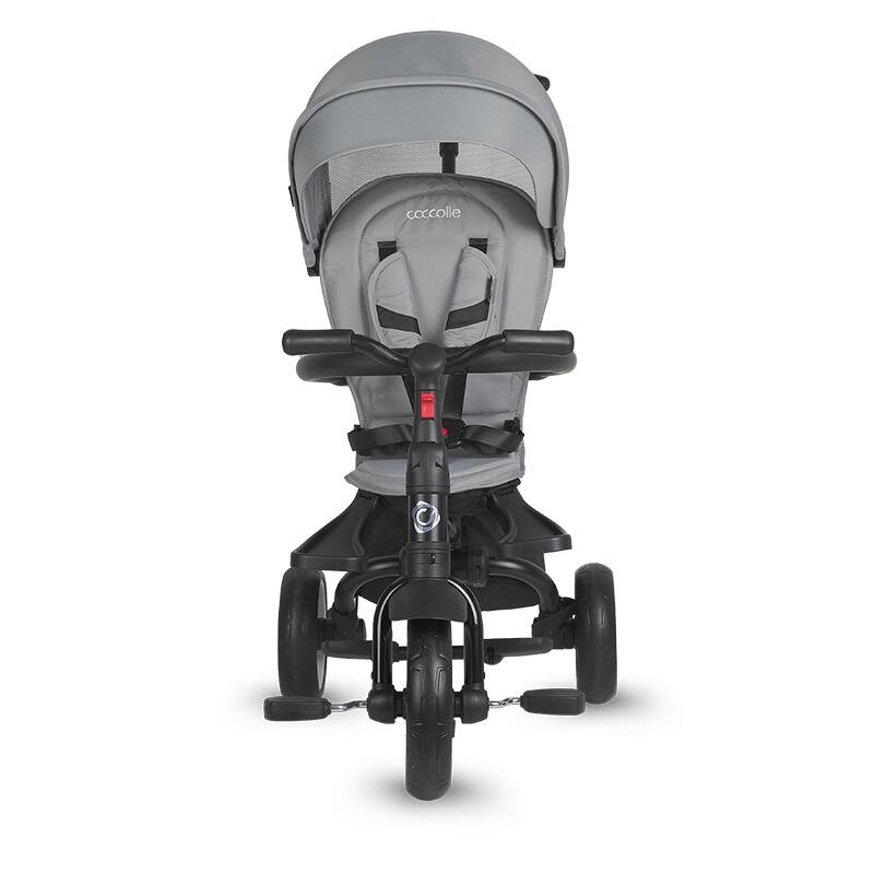 Coccolle Spectra Plus Premium otroški tricikel - Neutral Grey
