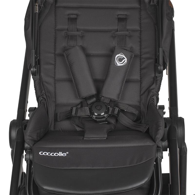 Coccolle Aspen otroški voziček 2v1 – Jet Black