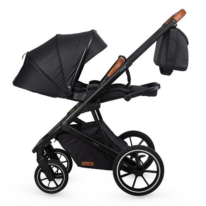 Coccolle Nessia otroški voziček 2v1 – Diamond Black