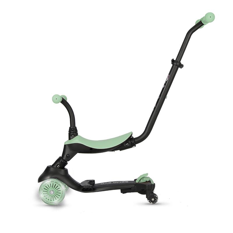 QPlay Sema otroški skiro 6v1 EVO - Green