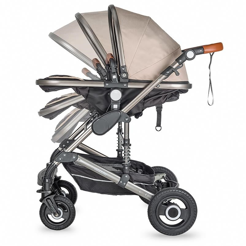 Coccolle Siyana otroški voziček 3v1 – Safari Beige