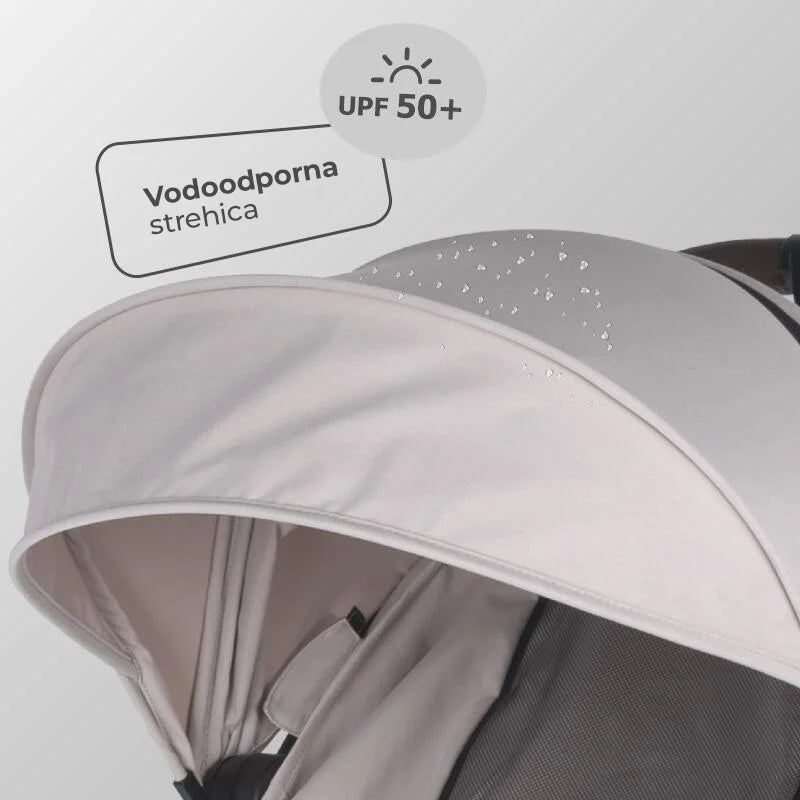 Coccolle® Melia premium športni voziček - Pearl Mist