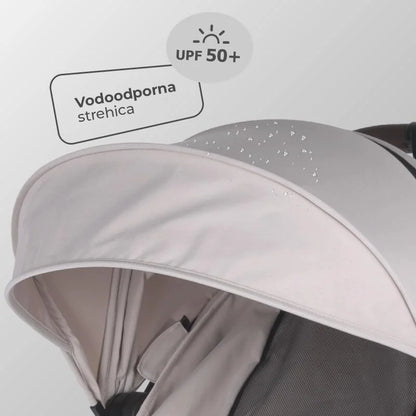 Coccolle® Melia premium športni voziček - Pearl Mist